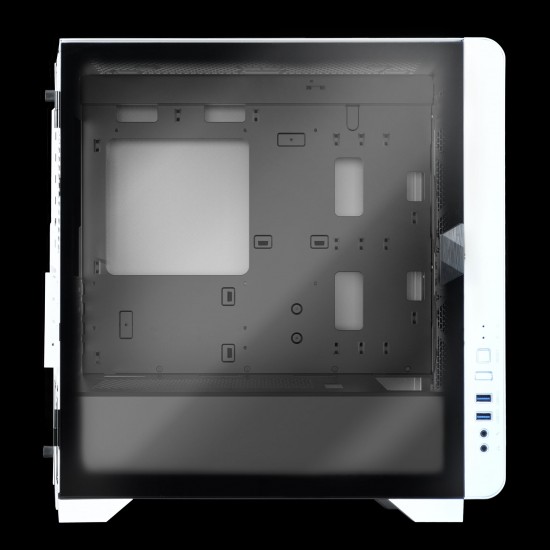 MARS E2 WHITE (Mini Tower, Pre-installed Fans : Rear 120mm fan, Tempered glass panel, Left Tempered Glass Panels with Swing Door Design,397 x 210 x 425mm ) MARS E2 WHITE (Mini Tower, Pre-installed Fans : Rear 120mm fan, Tempered glass panel, Left Tempered Glass Panels with Swing Door Design,397 x 210 x 425mm )