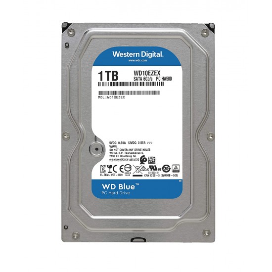 Western Digital WD10EZEX 1TB Internal Hard Drive for Desktop (Blue)